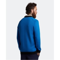 Lyle and Scott and Scott Block Cardigan barbat