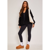 Missy Empire Balloon Sleeve Cardigan