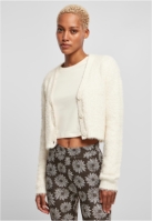 Cropped Feather Cardigan dama Urban Classics