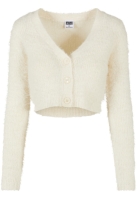 Cropped Feather Cardigan dama Urban Classics