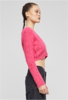 Cropped Feather Cardigan dama Urban Classics