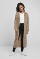 Hooded Feather Cardigan dama Urban Classics