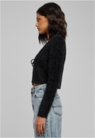 Tied Cropped Feather Cardigan dama Urban Classics