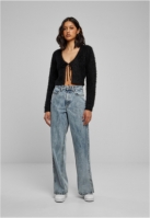 Tied Cropped Feather Cardigan dama Urban Classics