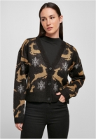 Short Oversized Christmas Cardigan dama Urban Classics