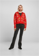 Short Oversized Christmas Cardigan dama Urban Classics