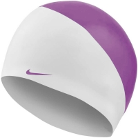 Casca inot swimming Nike JDI Slogan white and purple NESS9164-560