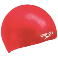 Sapca Speedo Plain Moulded Silicon Red copil