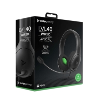 PDP PDP LVL40 Wired Stereo Xbox Headset - Black