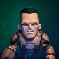 Rubber Road Official DOOMr Soldier Collectible Figurine