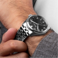 Accurist Stainless Steel Classic Analogue Quartz Watch barbat