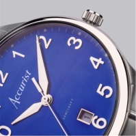 Accurist Stainless Steel Classic Analogue Quartz Watch barbat