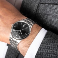 Accurist Stainless Steel Classic Analogue Quartz Watch barbat