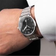 Accurist Stainless Steel Classic Analogue Quartz Watch barbat