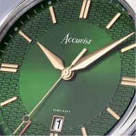 Accurist Stainless Steel Classic Analogue Quartz Watch barbat