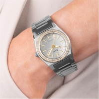 Accurist Stainless Steel Classic Analogue Quartz Watch dama