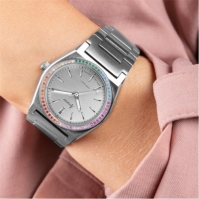 Accurist Stainless Steel Classic Analogue Quartz Watch dama