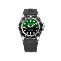 Ceas AUTOMATIC MAN BOBROFF BF0002-BFSTN argintiu negru verde