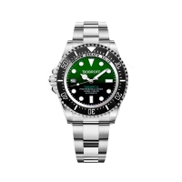 Ceas AUTOMATIC MAN BOBROFF BF0002i argintiu verde