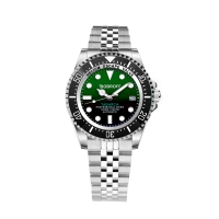 Ceas AUTOMATIC MAN BOBROFF BF0002J argintiu verde