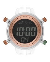 Ceas BOX UNISEX WATXANDCO RWA1161 transparent portocaliu