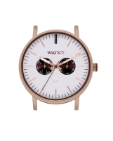 Ceas BOX UNISEX WATXANDCO WXCA2735 roz argintiu