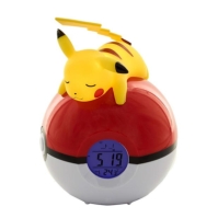 Pokemon Pikachu Light-up 3D figure FM Alarm Clock