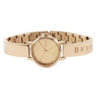 DKNY Plated Stainless Steel Fashion Analogue Quartz Watch