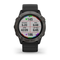 CEAS FENIX 6X SAPPHIRE CARBON negru 51MM GARMIN