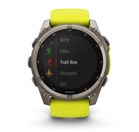 CEAS FENIX 8 SOLAR SAPPHIRE galben GRAPHITE TI negru 51MM EMEA GARMIN