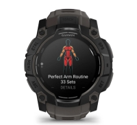 CEAS INSTINCT 3 AMOLED negru CUREA CHARCOAL 50MM GARMIN