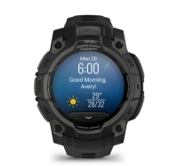 CEAS INSTINCT 3 AMOLED negru CUREA NEAGRA 45MM GARMIN