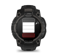 CEAS INSTINCT 3 AMOLED negru CUREA NEAGRA 45MM GARMIN