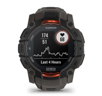 CEAS INSTINCT 3 SOLAR negru CUREA CHARCOAL 50MM GARMIN