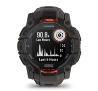 CEAS INSTINCT 3 SOLAR negru CUREA CHARCOAL 50MM GARMIN