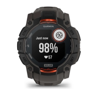 CEAS INSTINCT 3 SOLAR negru CUREA CHARCOAL 50MM GARMIN