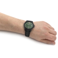 JDM Military I Gun Ip Green Dial Stainless Steel Sports Watch