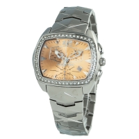 Ceas QUARTZ CHRONOTECH CT2185LS-06M pentru Femei argintiu portocaliu