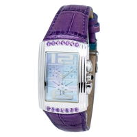 Ceas QUARTZ CHRONOTECH CT7018B-08S-1 pentru Femei argintiu violet alb