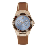 Ceas QUARTZ GUESS W0775L7 pentru Femei roz auriu maro albastru