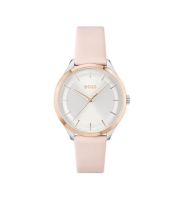 Ceas QUARTZ HUGO BOSS 1502643 pentru Femei gri roz