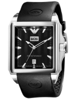 Ceas QUARTZ MAN ARMANI AR0653 argintiu negru