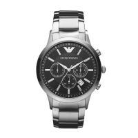 Ceas QUARTZ MAN ARMANI AR2434 argintiu negru