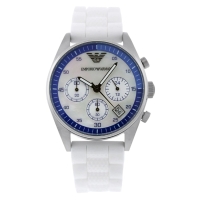 Ceas QUARTZ MAN ARMANI AR5884 argintiu alb