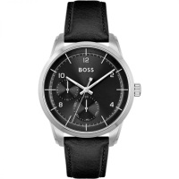 Ceas QUARTZ MAN BOSS 1513941 argintiu negru