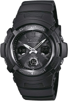 Ceas QUARTZ MAN CASIO AWGM100B1AER negru