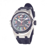 Ceas QUARTZ MAN CHRONOTECH CT7036M-15 argintiu negru