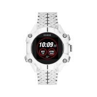 Ceas QUARTZ MAN GUESS C3001G4 alb negru