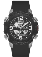 Ceas QUARTZ MAN GUESS GW0421G1 negru