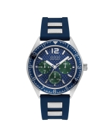 Ceas QUARTZ MAN GUESS W1167G1 gri albastru